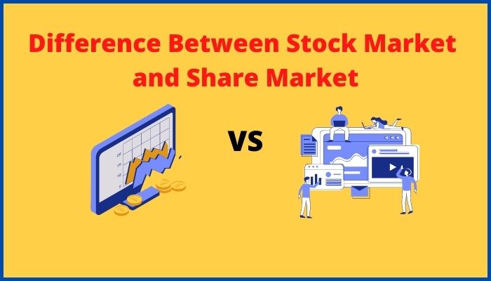 what is difference between share and stock