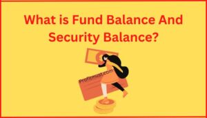What is Fund Balance And Security Balance Image